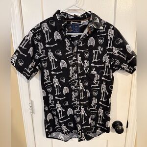 Mens gothic dress shirt